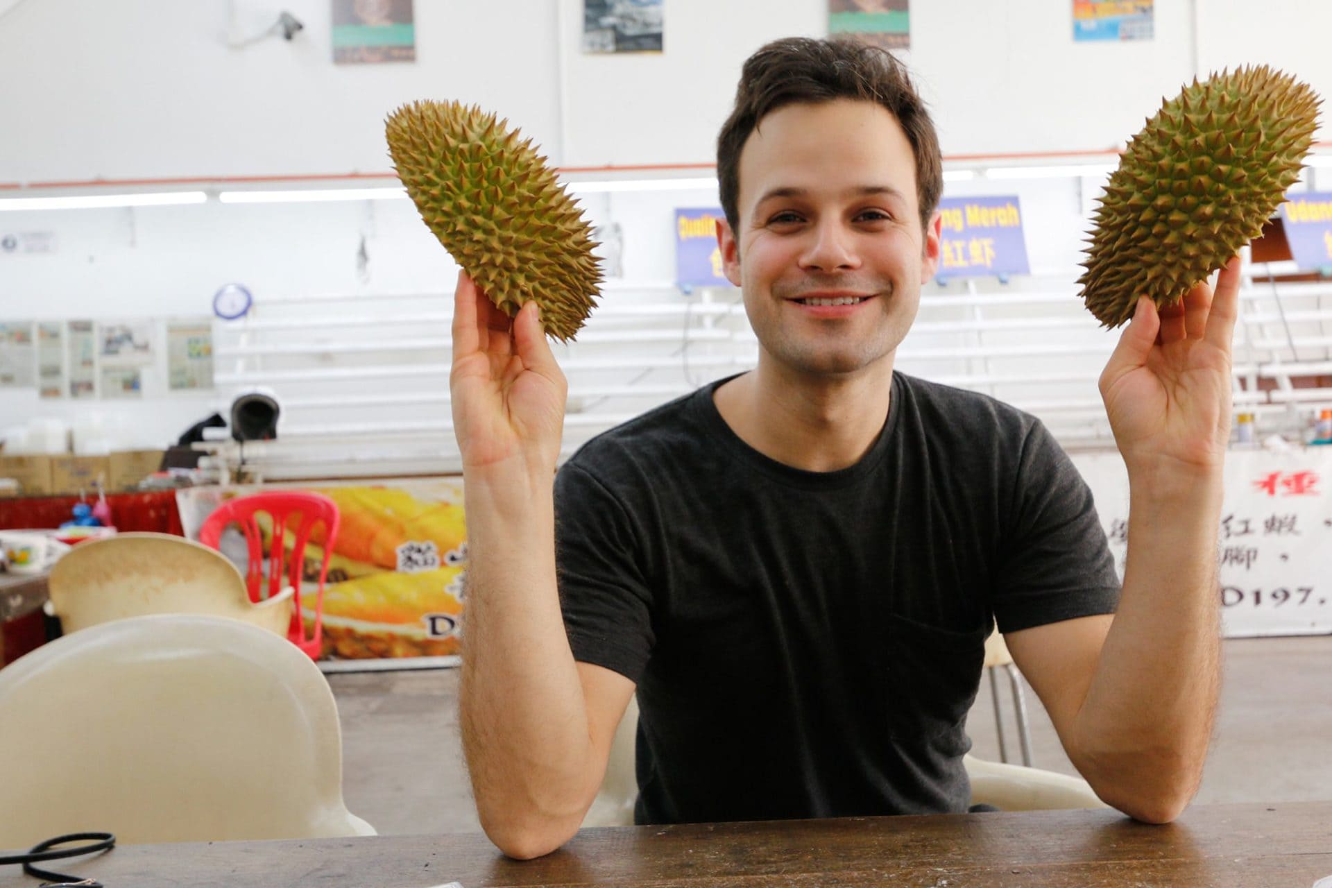I first fell in love with durian in Penang, Malaysia