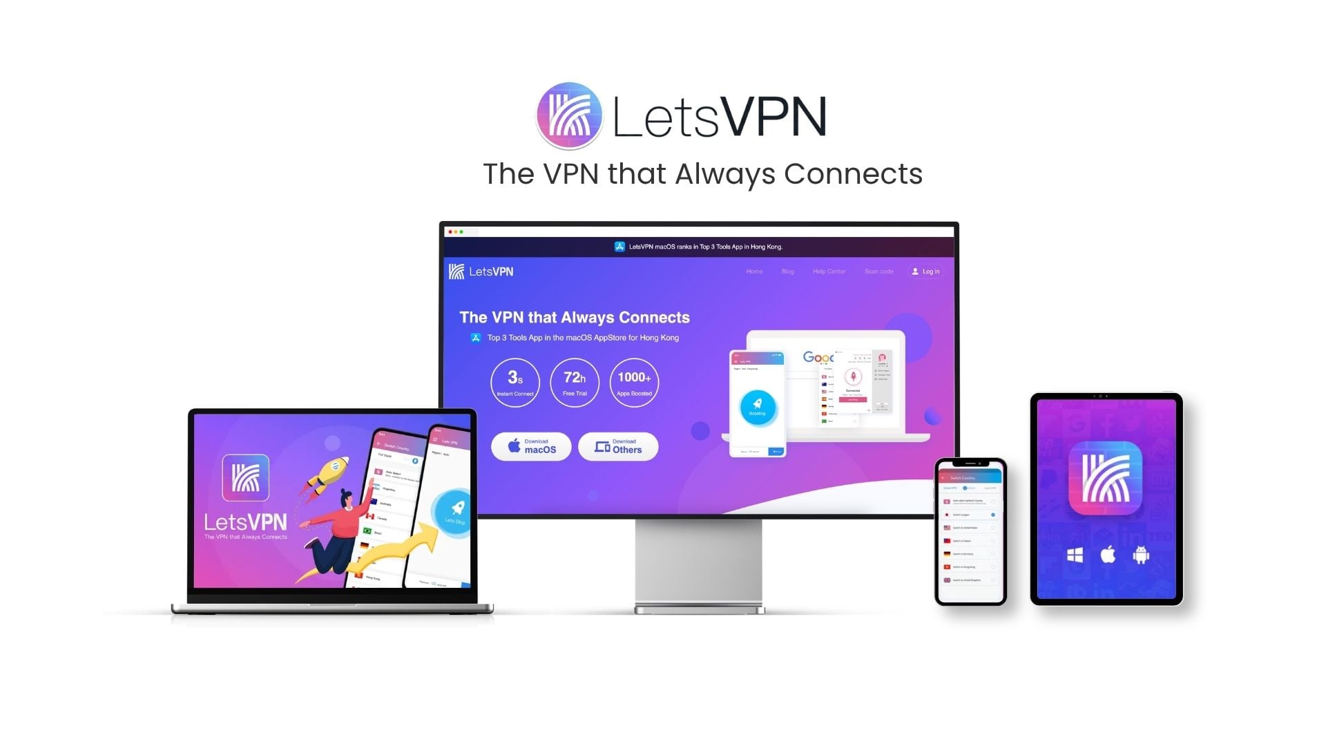 LetsVPN Minimalistic VPN for China